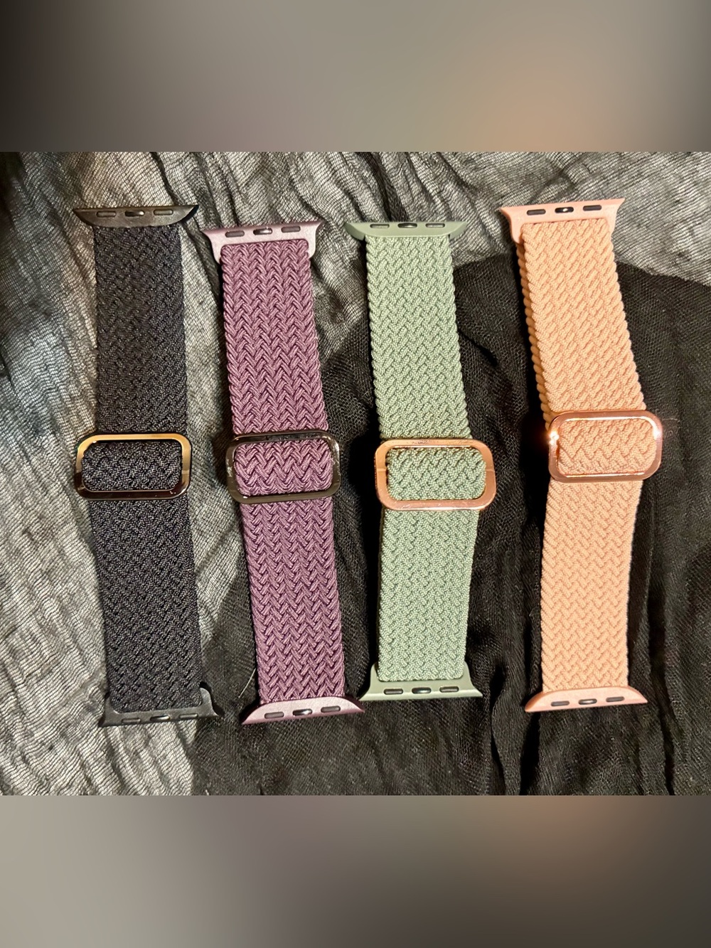 Set of 4 Stretchy Apple Watch Bands